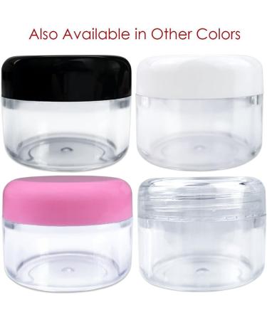 Buy Beauticom 30 Pack Clear 30ml Round Jars with Pink Screw Cap - Ideal for DIY Lip Balm Creams Lotions & More - BPA Free International Shipping - Buy Online on SooperMarket.com