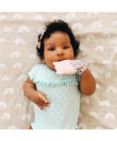 Itzy Ritzy Itzy Mitt Silicone Teether - Light Pink Unicorn for 3+ Months - Buy Online on SooperMarket.com