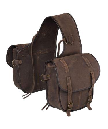 Tough-1 Soft LTH T1 Saddle Bag Brown