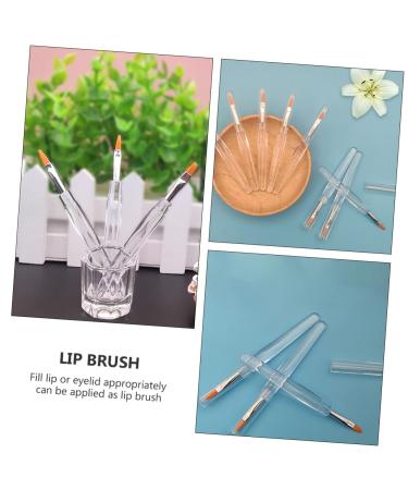 NOLITOY 20pcs Makeup Brush Set with Cover | Lipstick & Eye Makeup Brushes | Glossy Lip Applicator & Balm | High-Quality Synthetic Fiber - Buy Online on SooperMarket.com