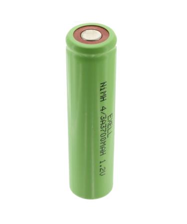 Exell 1.2V 4/3A 4200mAh NIMH Rechargeable Flat Top Battery for use with high power static applications (Telecoms UPS and Smart grid) radio controlled devices electric tools electric mopeds