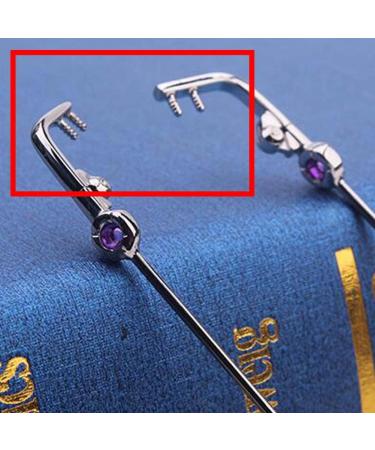 Ranara Replacement Glasses End Tips - Metal Repair Parts for Borderless 2-Hole Glasses - Green 1 Pair - Buy Online on SooperMarket.com