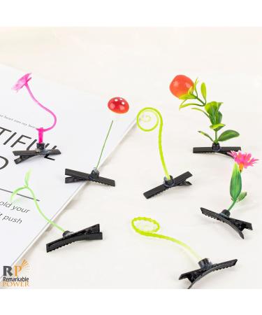 RP Remarkable Power 28 Pack Bean Sprout Hair Clips & Flower Hairpins for Women & Girls - 7 Style Barrettes Set - Buy Online on SooperMarket.com