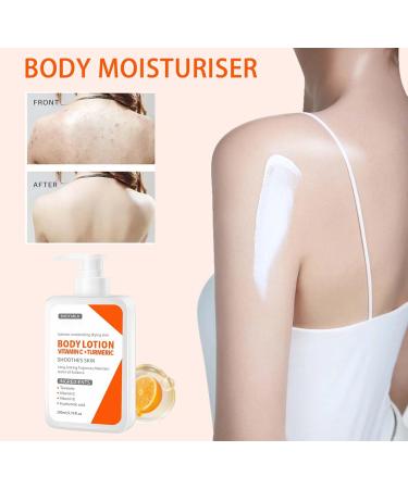 Trendyfave Turmeric Body Lotion Body Moisturiser With Turmeric And Vitamin C Remove Dark Spots Moisturizing Body Lotion for Dry Skin Body Skin Care Smooth Skin Large-capacity 200ml - Buy Online on SooperMarket.com