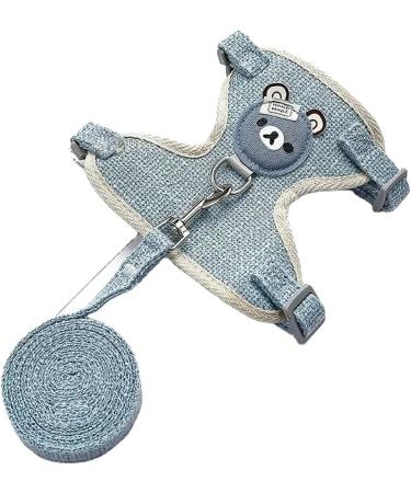 Phcozy Adjustable Rabbit Dishes & Leash for Dwarf Rabbits - Soft Durable Perfect for Small Animals & Outdoor Use (22-37cm) - Buy Online on SooperMarket.com