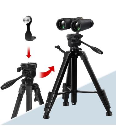 LCNCY Shooting Sticks Tripod Hunting Rest with 360 Rotation - Aluminum, 5-Section Adjustable Binoculars Tripod with Adapter for Rifle, Hunting, Binoculars, Spotting Scope, Crossbow Stand - Buy Online on SooperMarket.com