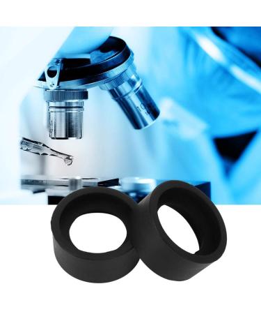 Rubber Eyepiece Guard for 32-36mm Stereo Microscope - 36mm Inner Diameter Eyeshields, Black (KP-H2 Flat Angle) - Buy Online on SooperMarket.com
