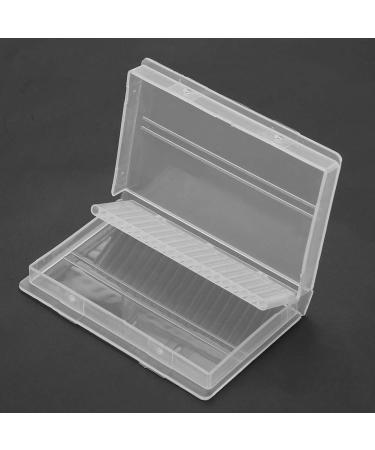 Detachable Design Nail File Bit Holder Convenient Including 20 Slots Mini Size Nail Art Bit Tool Durable for Powder Room Collecting Nail drill Bits Home Women - Buy Online on SooperMarket.com