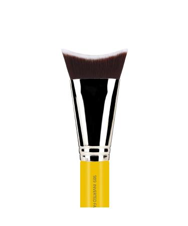 Bdellium Tools Professional Makeup Brush - Studio Series 989 Inverted Face Blending - Soft Synthetic Fibers for Flawless Blending (Yellow 1pc) | International Shipping Available - Buy Online on SooperMarket.com