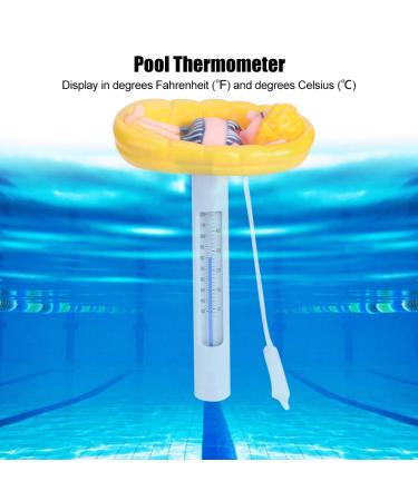 Buy Floating Swimming Pool Thermometer - Easy-to-Read Digital Water Thermometer for Pools Whirlpools & Fishing Ponds - Fast International Shipping - Buy Online on SooperMarket.com