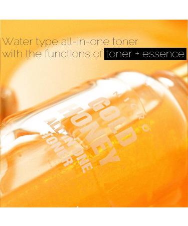 Buy PS.PRETTYSKIN Micro 24K Gold Honey Facial Toner 140ml - Moisturizing & Soothing With Aloe Vera & Honey Extract - International Shipping Available - Buy Online on SooperMarket.com