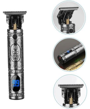 MUSISALY 1 Set Oil Head Hair Clipper LCD Display Hair Pusher Grooming Clipper Hair Cutting Tool Practical Clipper Hair Trimmer LCD Display Hair Clipper Safe Hair Clipper Men Hair Pusher - Buy Online on SooperMarket.com