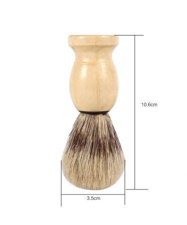 Ankroyu Men's Razor Brush - Professional Shaving Brush for Beard & Facial Cleaning | Premium Men's Shaving Accessories - Buy Online on SooperMarket.com