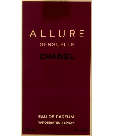 Allure Sensuelle by Chanel for Women Eau De Parfum Spray 3.4 Ounce ALLURE SENSUELLE For Women By CHANEL 3.4 oz EDP Spray 3.4 Fl Oz (Pack of 1)
