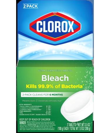 Clorox Automatic Toilet Bowl Cleaner Tablets with Bleach - 1 Count