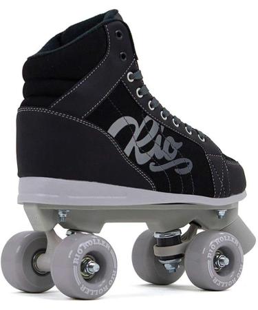 Buy Rio Roller Lumina Black/Grey Roller Skates 40.5 | International Shipping Available - Buy Online on SooperMarket.com