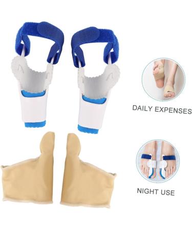 Healeved 6-Piece Toe Nail & Bunion Protector Set - Pedicure Stand, Thumb Splint, Toe Dividers - Assorted Colors - 13X6cm - Buy Online on SooperMarket.com