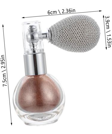 FOYTOKI 2pcs Spray Glitter Highlighting Powder Face High Gloss Spray Shimmer Sparkle Pressed Spray Plastic - Buy Online on SooperMarket.com