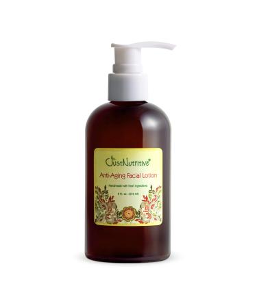 Just Nutritive Anti-Aging Nutritive Facial Lotion | Anti-Aging Treatment | Nutritive ingredients to help your skin repair and renew itself | Wrinkle Treatment | Eye Bags | Fine Lines 8 fl oz