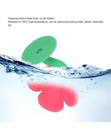 Baby Teether Toy - Ergonomic Grip for Pain Relief | Unique Shape Easy to Chew - Peony Red - Buy Online on SooperMarket.com