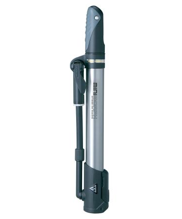 Topeak Mini Morph Bike Pump , Silver, Black, 26 x 5 x 2.8 cm / 10.2 x 2.0 x 1.1