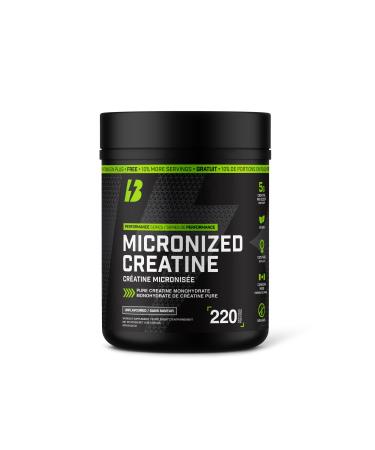 Micronized Creatine Monohydrate - 1100g - 220 Servings - BULL Nutrition