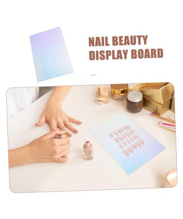 JECOMPRIS Sheet acrylic panel Acrylic sheet props Accessories nail work Acrylic colorful patch nail photography tools Nail flakes Nail piece acrylic board ice cubes - Buy Online on SooperMarket.com
