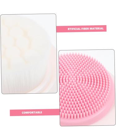 Gogogmee Soft Bristle Facial Cleansing Brush Silicone Face Brush Exfoliating Brush Shower Body Scrubber Face Scrubber Men Face Scrubber Brush Silicone Brush Cleanse Exfoliator Bath Brush - Buy Online on SooperMarket.com