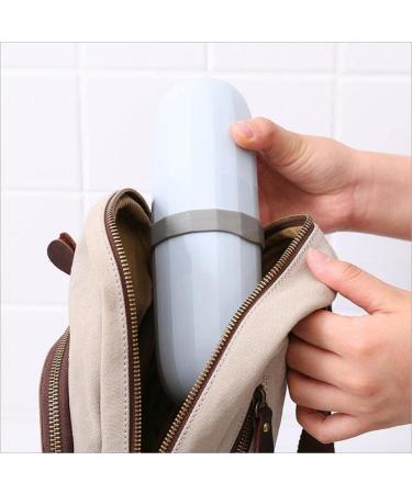 F Fityle 5x Travel Toothbrush Cup - Portable Toothbrush & Toothpaste Storage Box for International Shipping - Buy Online on SooperMarket.com