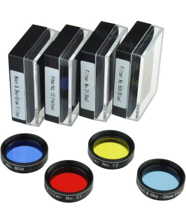 Gosky Astronomical Telescope Accessory Kit - Plossl Eyepieces, Filters, 2X Barlow Lens - Buy Online on SooperMarket.com