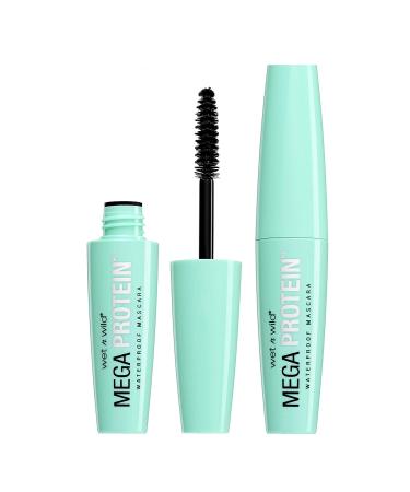 Wet n Wild Mega Protein Waterproof Mascara Very Black 0.21oz - Long-Lasting Lashes - Buy Online on SooperMarket.com