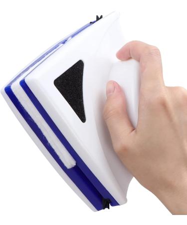 Magnetic Brush Wiper for Window - Double-Sided Design for - Suitable for Single-Glazed - Built-in Sponge - Buy Online on SooperMarket.com