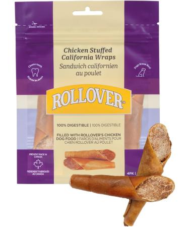 Rollover Chicken Stuffed California Wraps - 4pk - Buy Online on SooperMarket.com