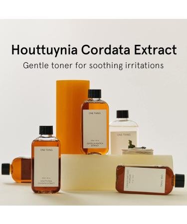 ONE THING Houttuynia Cordata Extract Facial Toner - Vegan Soothing Hydration for Oily Acne Prone Skin - Korean Skin Care - 5.07 fl. oz - Buy Online on SooperMarket.com