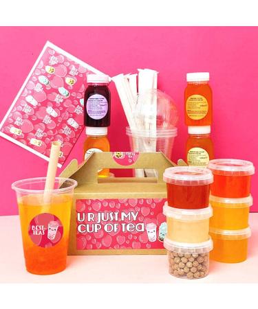 Personalised Love Bubble Tea Kit