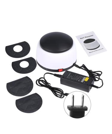 36W Electric Nail Polish Remover Machine for Salon & Home Use - Steam Off Gel & Acrylic Polish Steamer Tool - 6.7 x 6.7 x 5.1 inch - Buy Online on SooperMarket.com