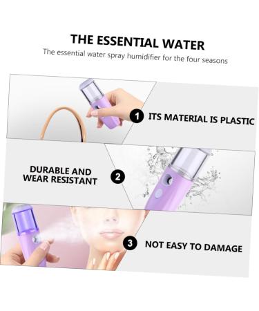 Baluue 2 Pcs Hydrating Instrument Face Sprayer Facial Mister Facial Mist Sprayer Moisturizing Purple Abs - Buy Online on SooperMarket.com