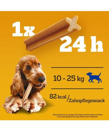 Buy Pedigree Dog Snacks Dentastix for Medium Dogs (10-25kg) - 28 Sticks 720g - Healthy Dental Treats for Your Pet - Buy Online on SooperMarket.com