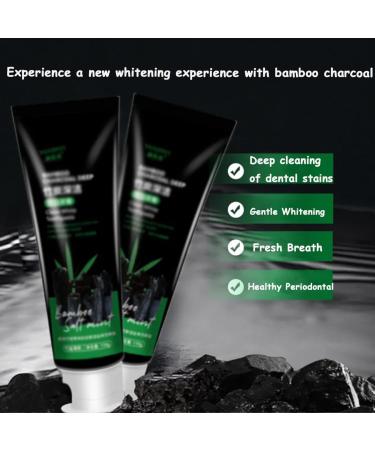 Bamboo Charcoal Deep Clean Toothpaste 100g | Activated Carbon Teeth Whiteners | Stain Remover & Fresh Breath | Buy Internationally - Buy Online on SooperMarket.com