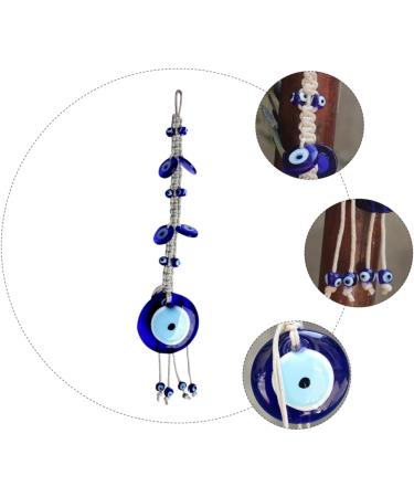 Mikinona 1pc Blue Eyes Wall Decoration Car Ornament Evil Eye Wall Decoration Wall Hanging Pendant Devil Eye - Buy Online on SooperMarket.com