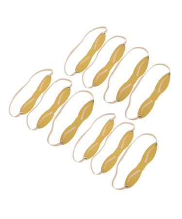 Mikinona Practice Tool 10pcs Eyebrow Practice Skin False Skin Artificial Skin Fake Skin Practice Tools Eyebrow Trimming
