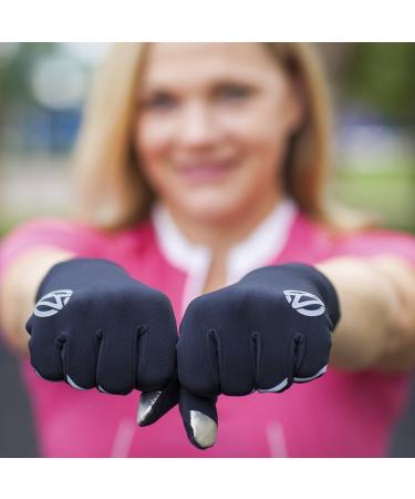 Zensah Smart Running Gloves - Large Black | Touch Screen Compatible - Buy Online on SooperMarket.com