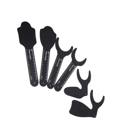 Photo Black Board Intraoral Photographic Black Background 6Pcs Long Handle Oral Accessories Photography Contraster for Hospital for Dentists