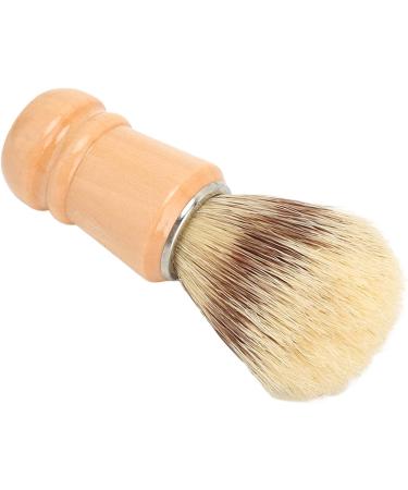 Premium Shaving Brush with Wooden Handle - Soft Hair for Men | Beard & Razor Brush for Home Salon - Buy Online on SooperMarket.com
