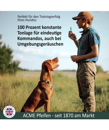 ACME Dog Whistle No. 211.5 - Original UK Quality Loud & Far-Reaching | FREE Whistle Band | Chocolate Brown - Buy Online on SooperMarket.com