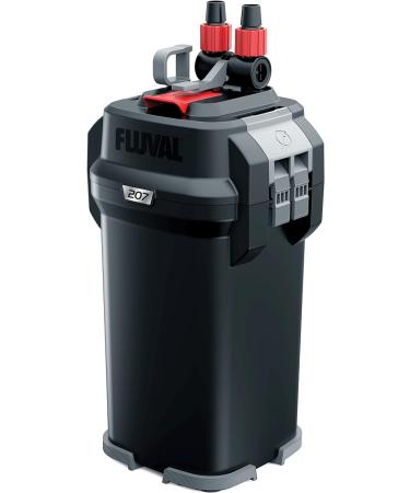 Fluval 207 External Aquarium Filter 60-220L 780 L/H 10W with UVC Clarifier | Optimal Filtration & Clarity for Healthy Fish - Buy Online on SooperMarket.com