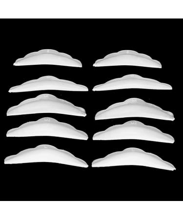 Eyelash Lift Pad 5 Pairs Eyelash Perm Protection Pad Reusable Silicone Lash Lift Pad Set Makeup Tool (CaCaCookxqey9678dw-11) - Buy Online on SooperMarket.com