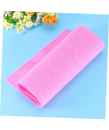 3pcs Christmas Decor Silicone Mold Silicone Cupcake Cookie Molds Cake Decorating Supplies Cookie Decorating Cookie Cutters Silicone Cake Emossing Mold Candy Decorative Items Pinkx3pcs mediumx3pcs - Buy Online on SooperMarket.com
