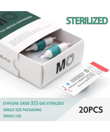 MO MOLONG Tattoo Cartridge Needles 20Pcs - Bugpin Round Liner 1005RL 0.30mm - Buy Online on SooperMarket.com