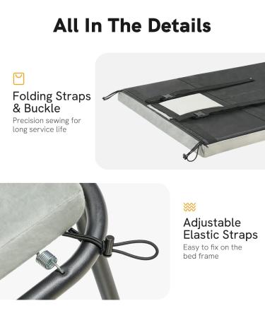 Willpo CertiPUR-US Foam Camping Mattress | Portable Roll Up Sleeping Pad for Travel Cot | Waterproof Cover & Travel Bag | Small Size 75 X 24 X 2 - Buy Online on SooperMarket.com
